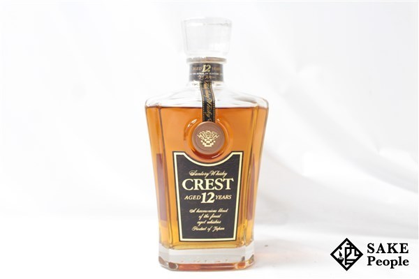 大人気，爆買い 注目 サントリー クレスト 12年 700ml 43% 国産ウイスキー(日本)｜売買されたオークション情報、yahooの商品情報をアーカイブ公開 - オークファン 日本