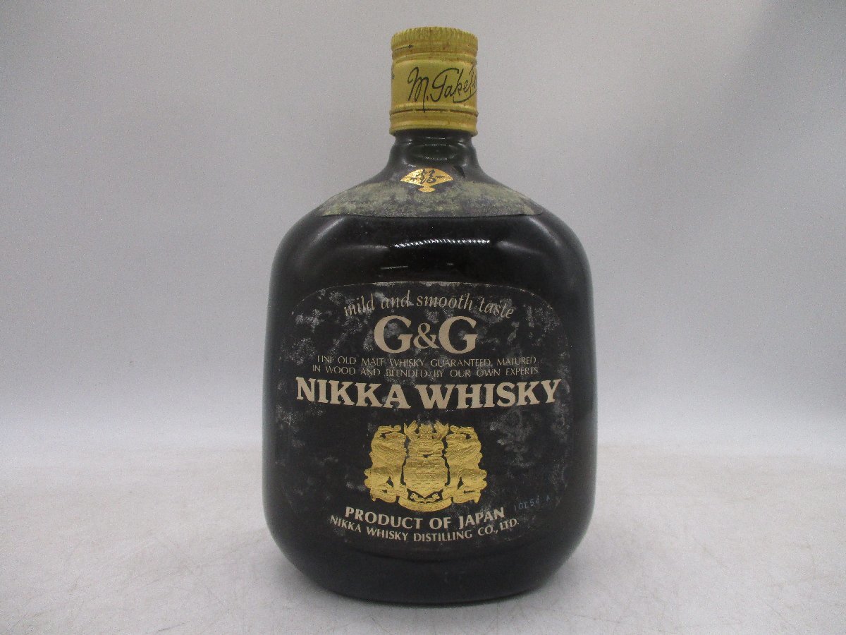 NIKKA G&G WHISKY ニッカウイスキー G＆G ウイスキー ニッカ 未開 