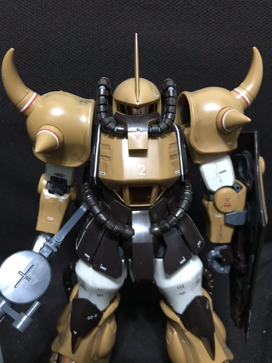 バンダイ プラモデル MG プロトタイプ グフ 組立済 プレミアム 