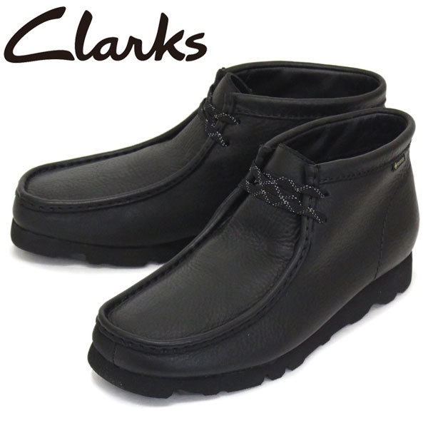  Clarks クラークス 26146260 WallabeeBT GTX ワラビーブーツ ゴアテックス メンズ ブーツ Black Leather CL033 UK9-約27.0cm(9インチ)｜売買されたオークション情報、yahooの商品情報をアーカイブ公開 - オーク 9インチ