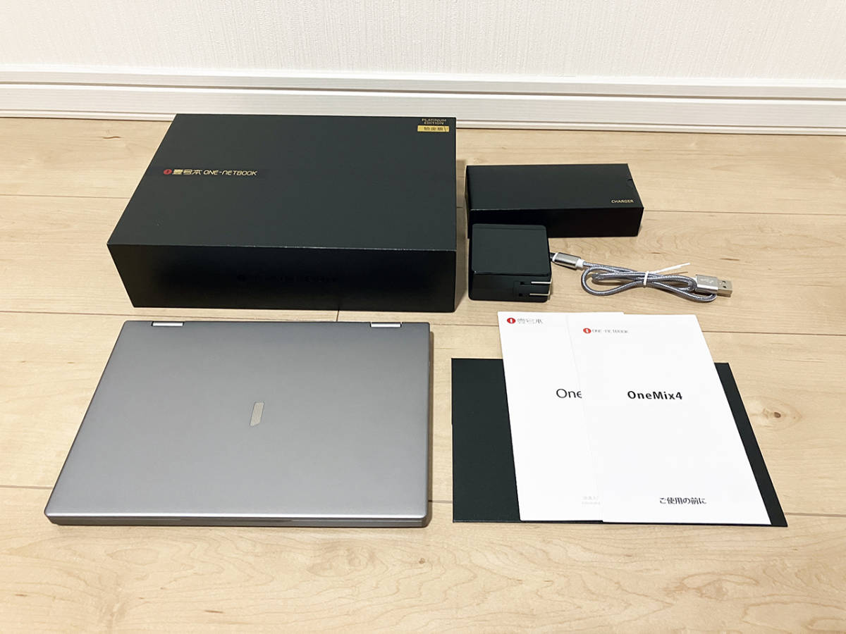 中古美品】OneMix4 i7-1160G7/16GB/128GB 日本語配列 Office2019 