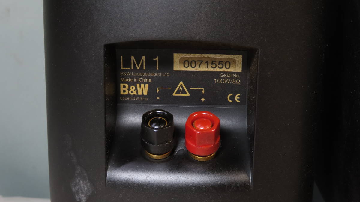 B&W⁄スピーカー（ペア）⁄LM1⁄Bランク⁄77中古
