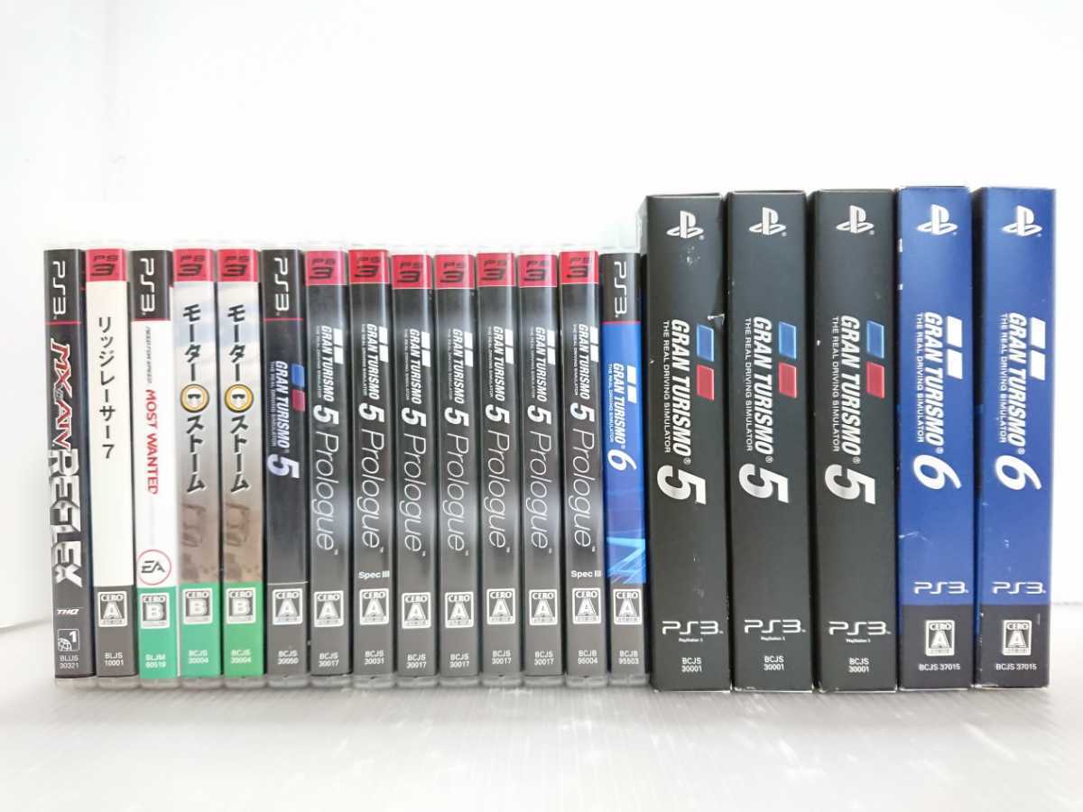 P-60☆PS3ソフト まとめて19本セット！ GRAN TURISMO グランツーリスモ 