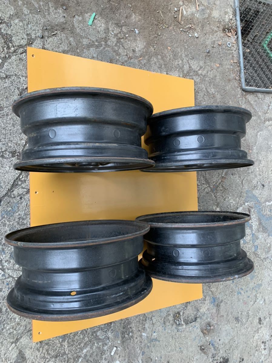 最終出品 トヨタ純正GTホイール 当時物 トヨタ純正 鉄ホイール 加工鉄 