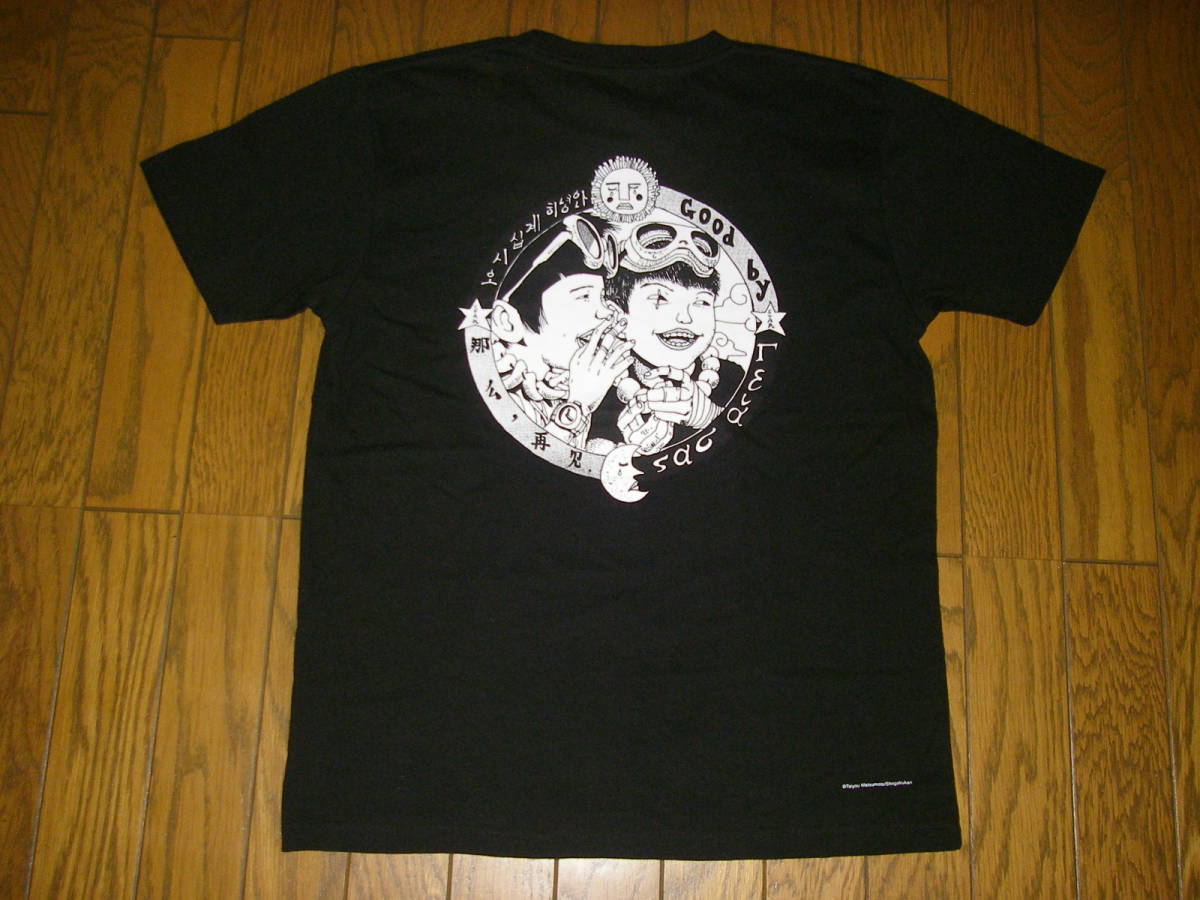美品 グラニフ 鉄コン筋クリート シロ クロ 黒 ブラック Tシャツ M 