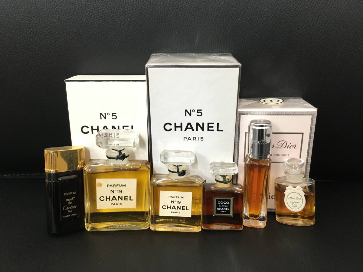 ＃35-A【ブランド香水おまとめ】　☆香水　☆CHANEL　☆Dior　☆Cartier　☆未開封あり　☆使用済みあり　☆フレグランス　☆女性必見