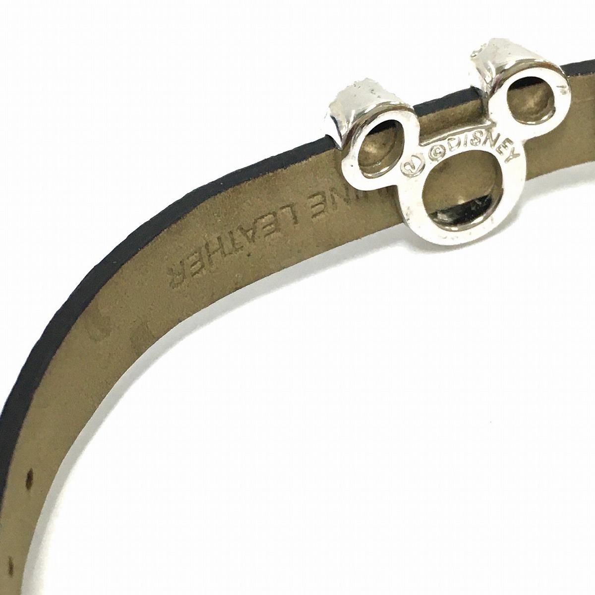 Swarovski ブレスレット 6670 ディズニー ミッキーマウス ブラック レザー 革 スワロフスキー チャーム シルバー ミッキー 60 その他 売買されたオークション情報 Yahooの商品情報をアーカイブ公開 オークファン Aucfan Com