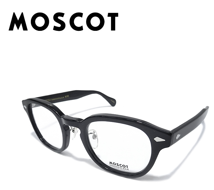 MOSCOT ORIGINALS 圧し ブラック メガネ ケース付き