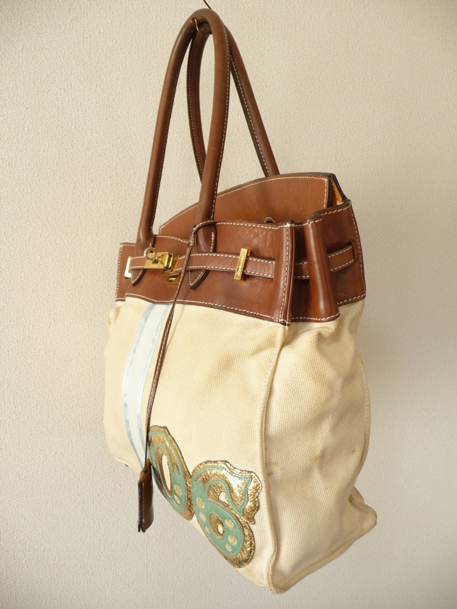 アクセソア ドウ 張り合い マドモアゼル ジャップ 親子バッグ 黒 