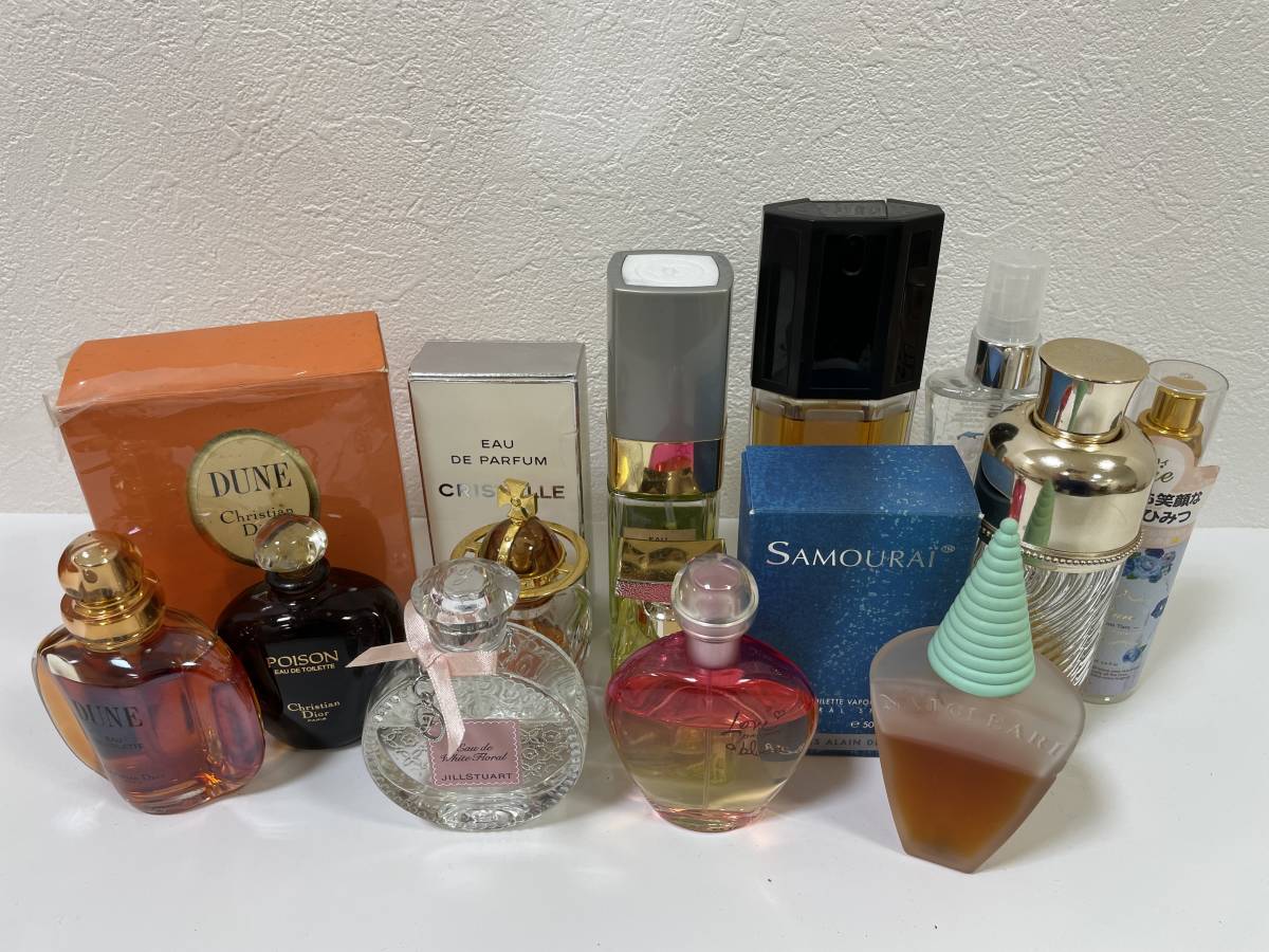 豪華15点シャネル ディオール ティファニー 香水まとめ売り