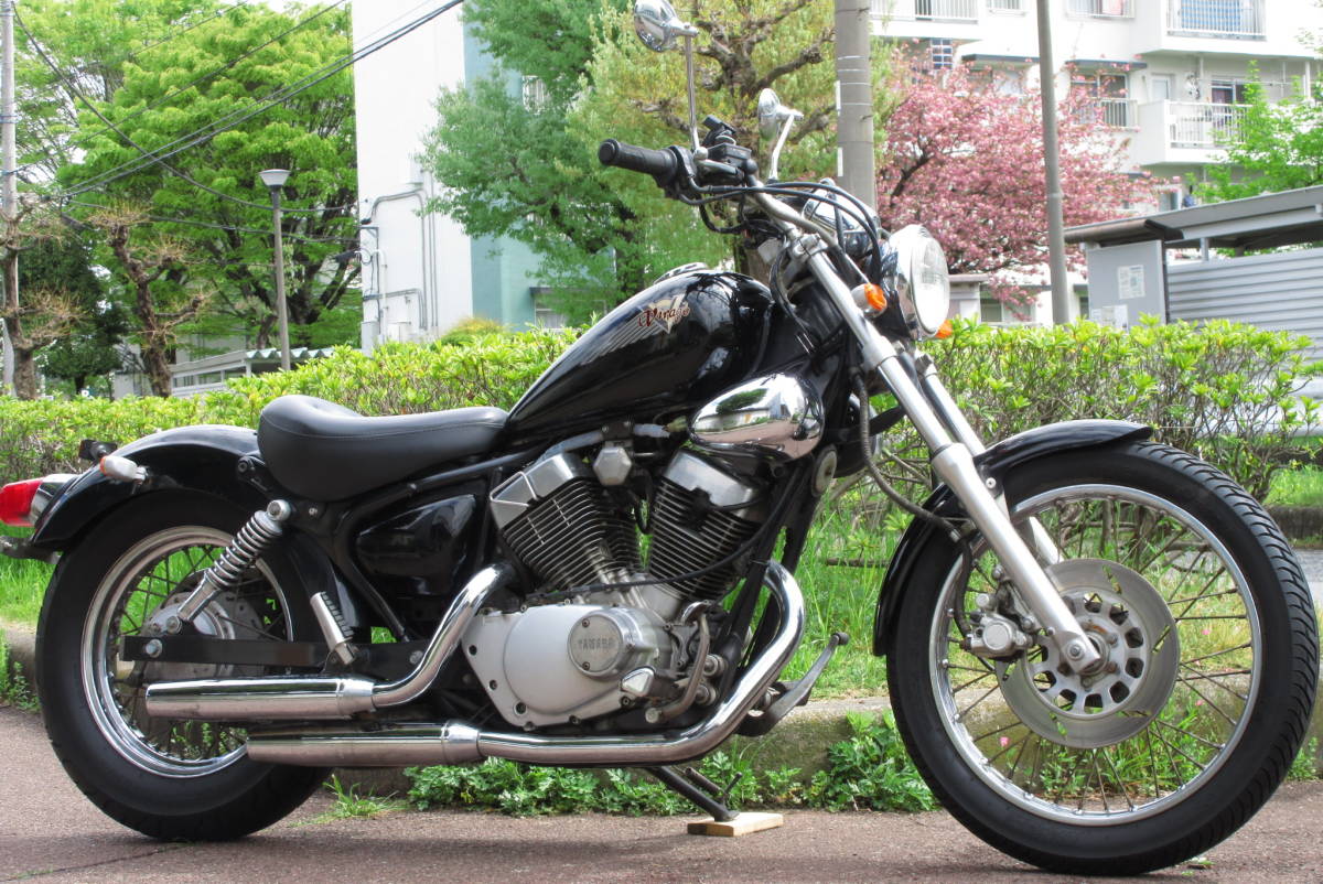 たに。 ☆ビラーゴ250 3DM☆人気の黒！安心のノーマル車で外装綺麗！人気の250