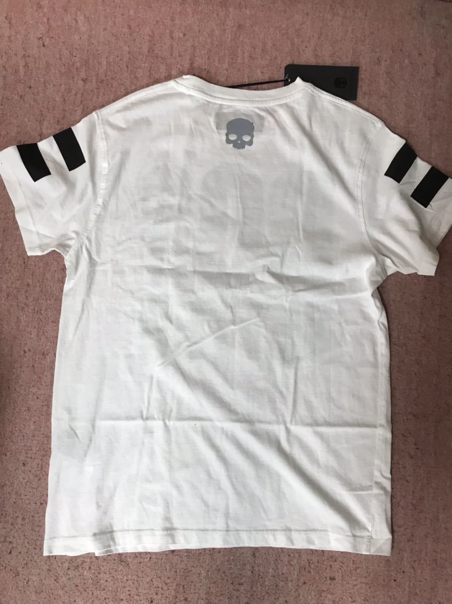 送料無料 新品 未使用 ハイドロゲン HYDROGEN Tシャツ レディース 半袖 DO IT BETTER RG1002 白 ホワイト M パフォーマンス メンズ