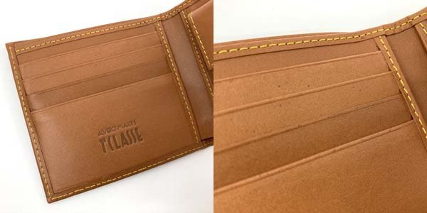 ｔ）プリマクラッセ Prima Classe 二つ折り財布 PM-W103-90000 地図柄 ブランド品 中古 ※箱・表記タグ有り プリマクラッセ 二つ折り財布 PRIMA W103-6426 ブラック系 2つ折り財布&frasl;レザー&frasl;BRW&frasl;総柄&frasl;メンズ