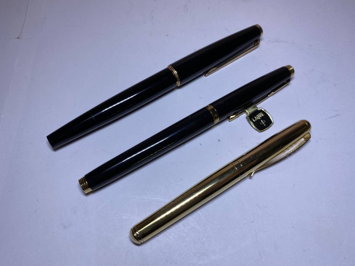 パーカー　モンブラン万年筆　3本セット MONTBLANC モンブラン 万年筆 - m*h様 まとめ 3本 メルカリ 公式通販