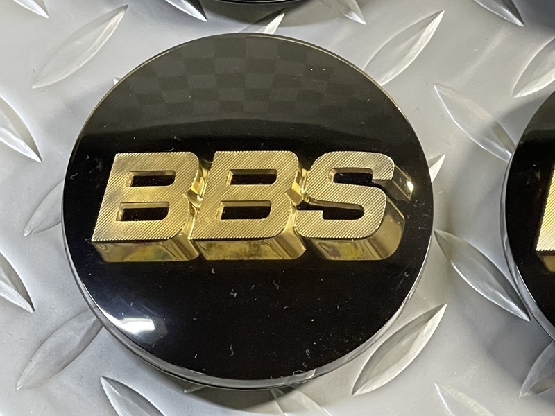 美品 BBS 純正 70㎜ センターキャップ 56.24.073 3本爪タイプ リング 