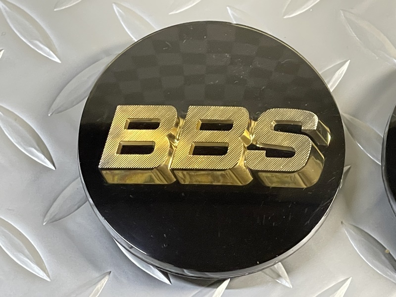 BBS センターキャップ緑金70mm リング無し BBS センターキャップ緑金70mm リング無し