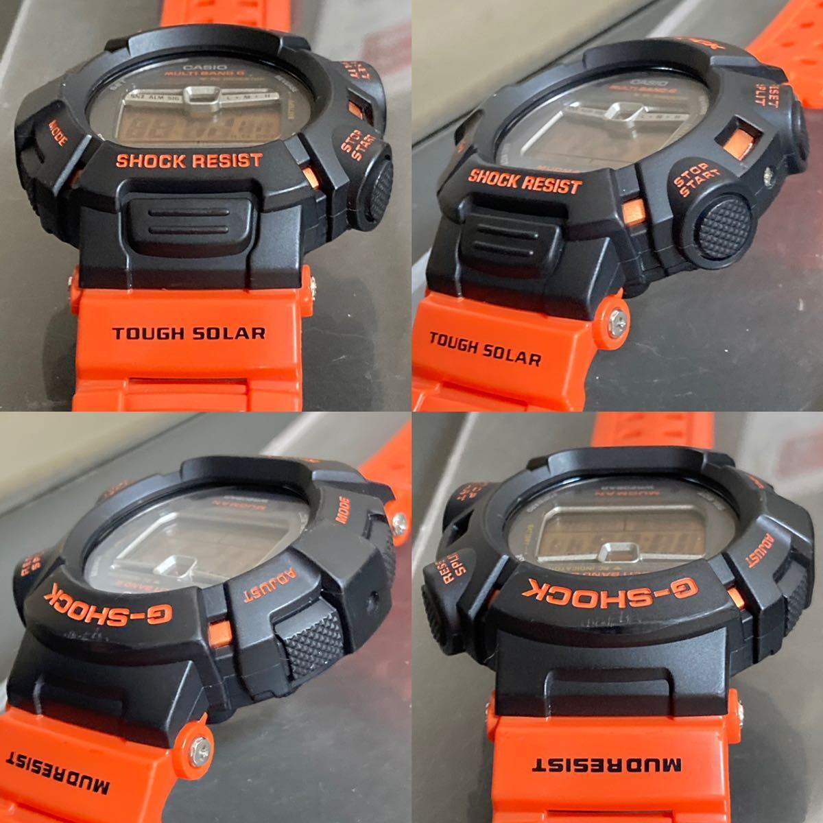 希少 美品 箱説付G-SHOCK GW-9010R-4DR メンインレスキューオレンジ 