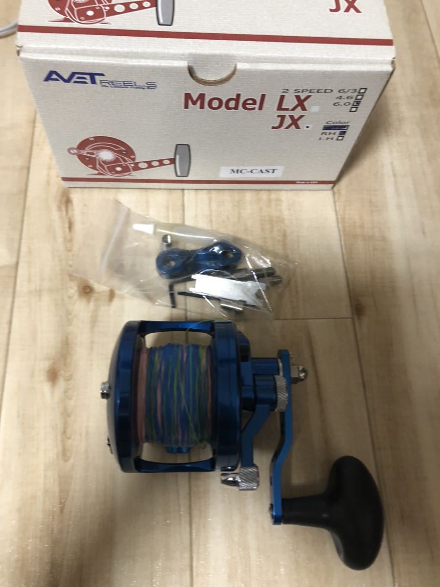 希少 アベット AVET JX6 MC Cast レバードラグリール 右巻き 希少 アベット AVET JX6 MC Cast レバードラグリール 右巻き