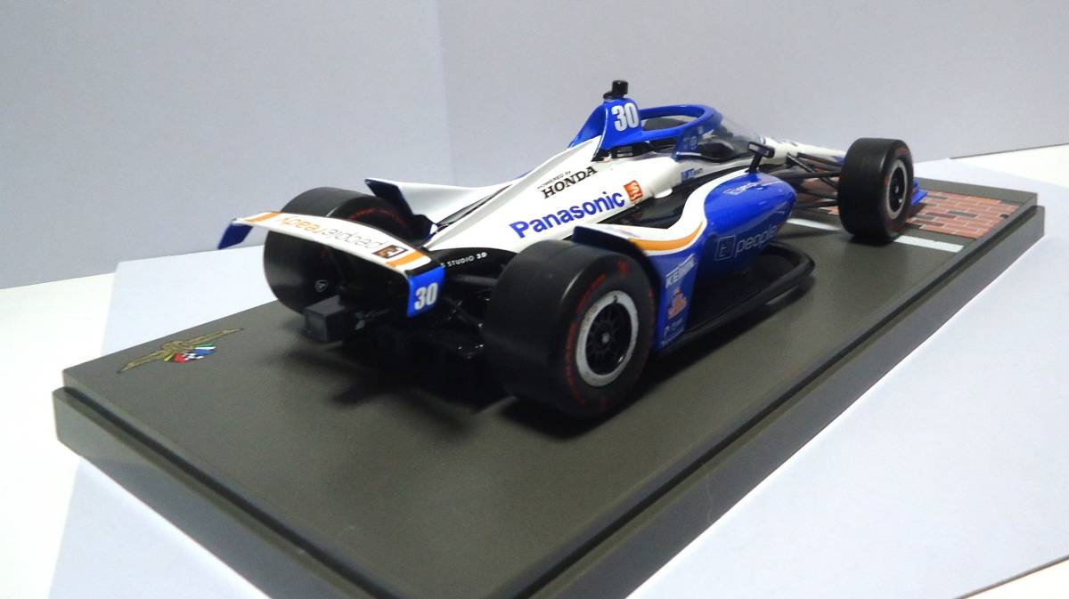 グリーンライト 1/18 佐藤琢磨 2017 インディ500 優勝車