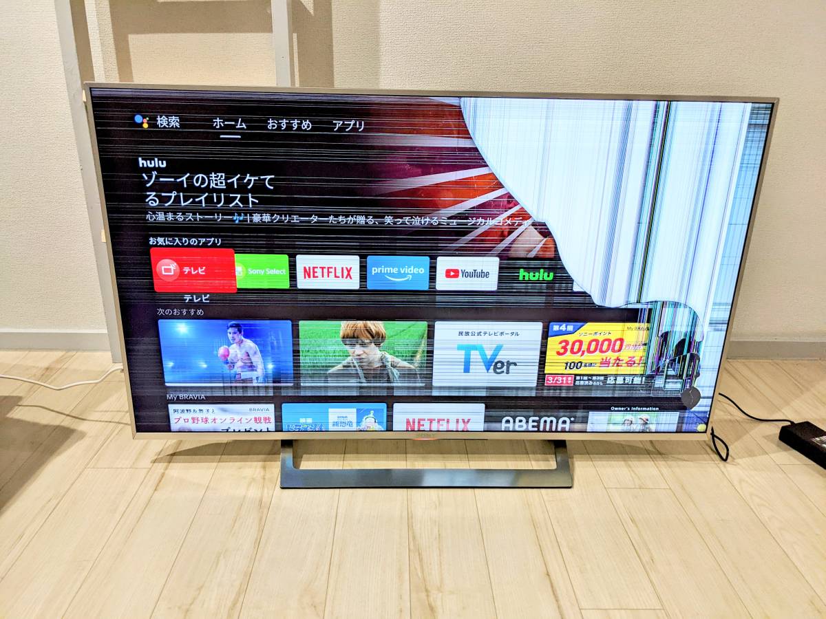 SONY ソニー BRAVIA KJ-49X8300D-S ［49V型 ウォームシルバー