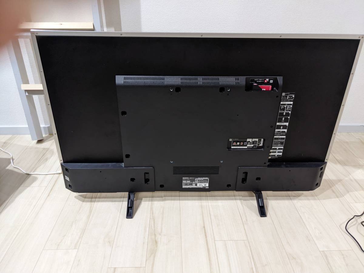 SONY BRAVIA KJ-49X8300D ※ジャンク SONY ソニー BRAVIA KJ-49X8300D-S ［49V型 ウォームシルバー