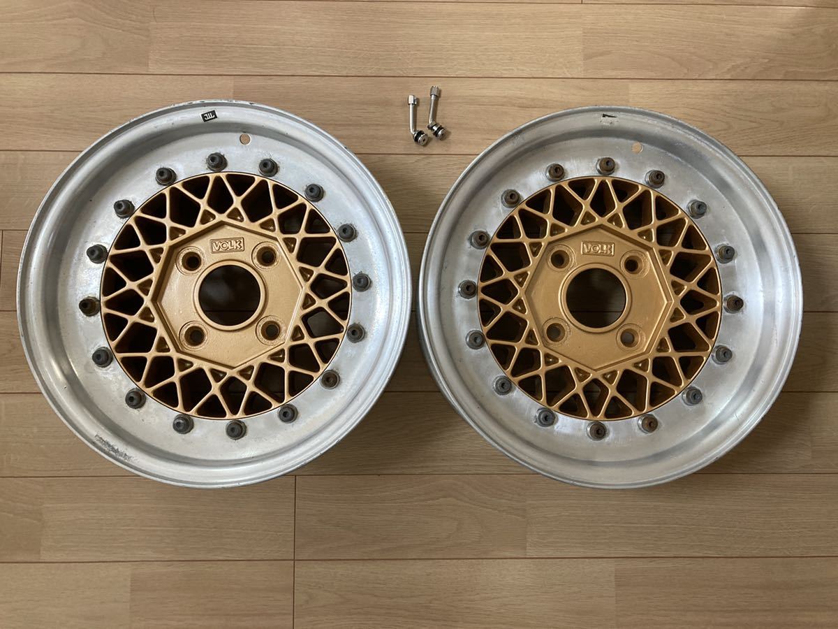 メッシュ 当時物 VOLK ボルクレーシング 旧車 114.3 RACING -ボルク 2 