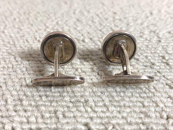 カフリンクス 44D ヘマタイトモデル※付属品無し Georg Jensen - GEORG