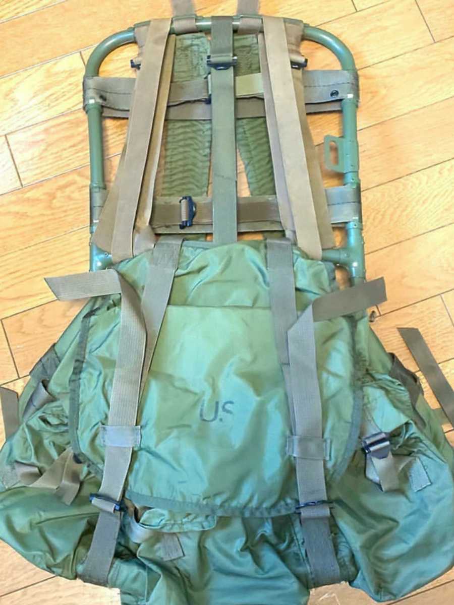 希少ベトナム戦 ゛DEADSTOCK ゛1960年代製 ライトウェイトラックサック用 ナイロンカバー入手困難品 ラスト1個
