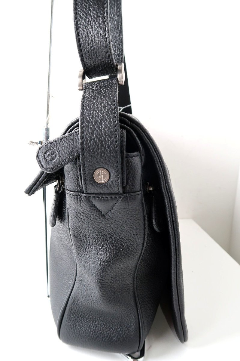 超美品 ジョルジオアルマーニ GIORGIO ARMANI メッセンジャーバッグ