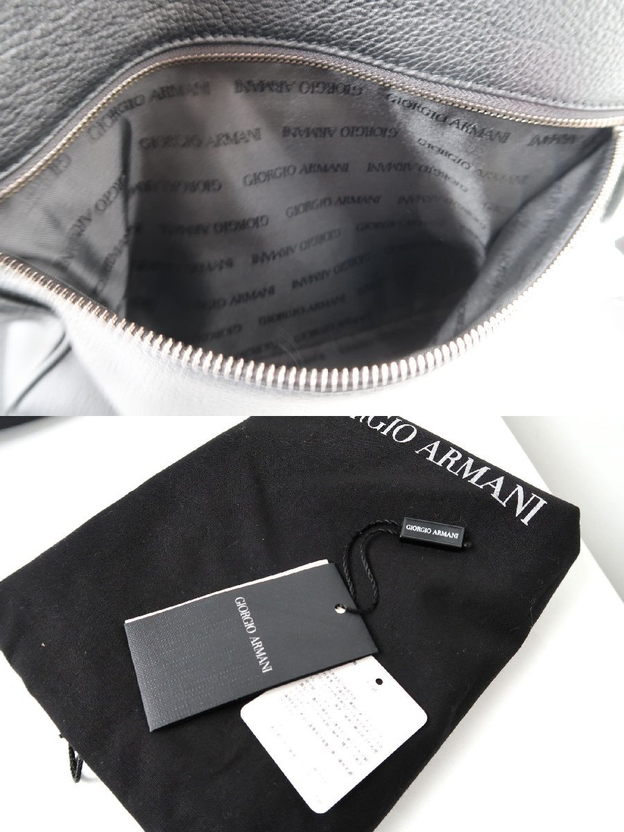 超美品 ジョルジオアルマーニ GIORGIO ARMANI メッセンジャーバッグ