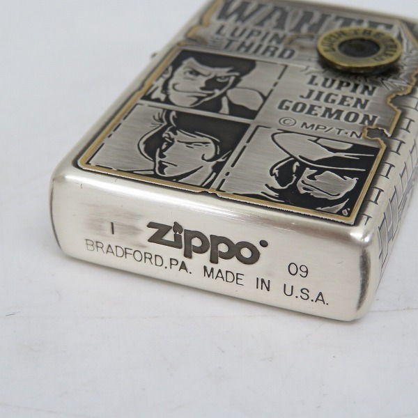 ZIPPO/ジッポー WANTED ルパン三世 No.4 手配書 ルパン・次元 ZIPPO/ジッポー WANTED ルパン三世 No.4 手配書 ルパン・次元