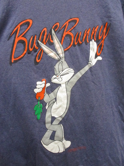 Usa製 バッグスバニー 90sヴィンテージ Tシャツ メンズl ルーニー テューンズ アメリカアニメ 半袖シャツ ワーナーブラザーズ イラスト キャラクター 売買されたオークション情報 Yahooの商品情報をアーカイブ公開 オークファン Aucfan Com