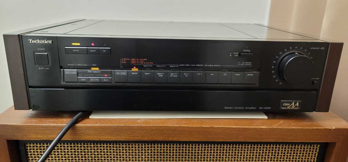 SU-A200 Technics テクニクス ステレオコントロールアンプ