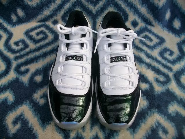 NIKE AIR JORDAN 11 RETRO LOW 30cm US12 黒エナメル白 ほぼ新品未使用 