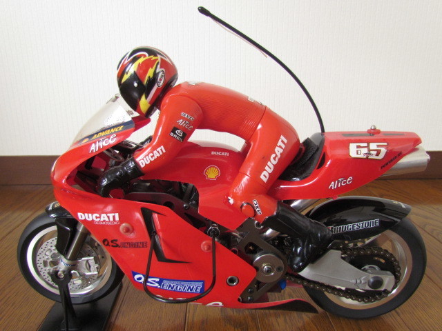 THUNDER TIGER 1/5 RCエンジンバイク DUCATI DESMOSEDITI ナイトロ 