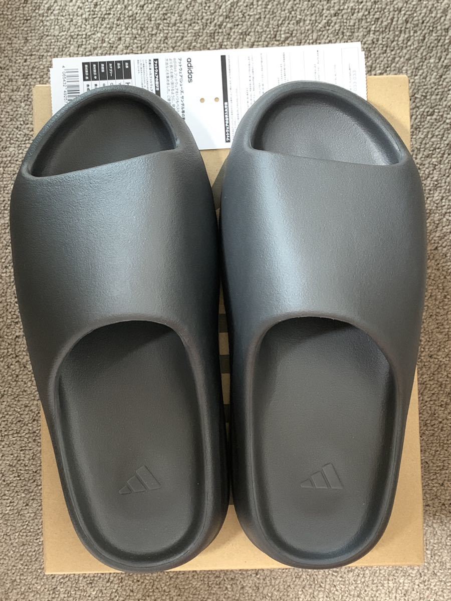 adidas Originals YEEZY SLIDE “ONYX” US9 JP27.5 イージー スライド