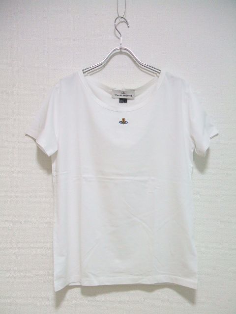 新作入荷，爆買い 2-0418S Vivienne Westwood オーブ サイズL カットソー 半袖Ｔシャツ ホワイト ヴィヴィアンウエストウッド 186568(半袖Ｔシャツ)｜売買されたオークション情報、yahooの商品情報をアーカイブ公開 - オ 女性用