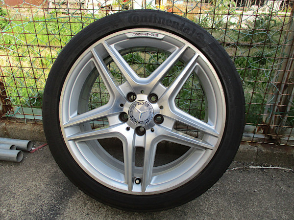 ベンツ Eクラス AMG 純正 18x8 +45 18x8.5 +48 PCD112 コンチネンタル 