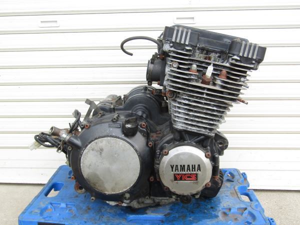豊富な XJ750EII☆29R☆エンジン本体/クランキング/ミッション動作確認