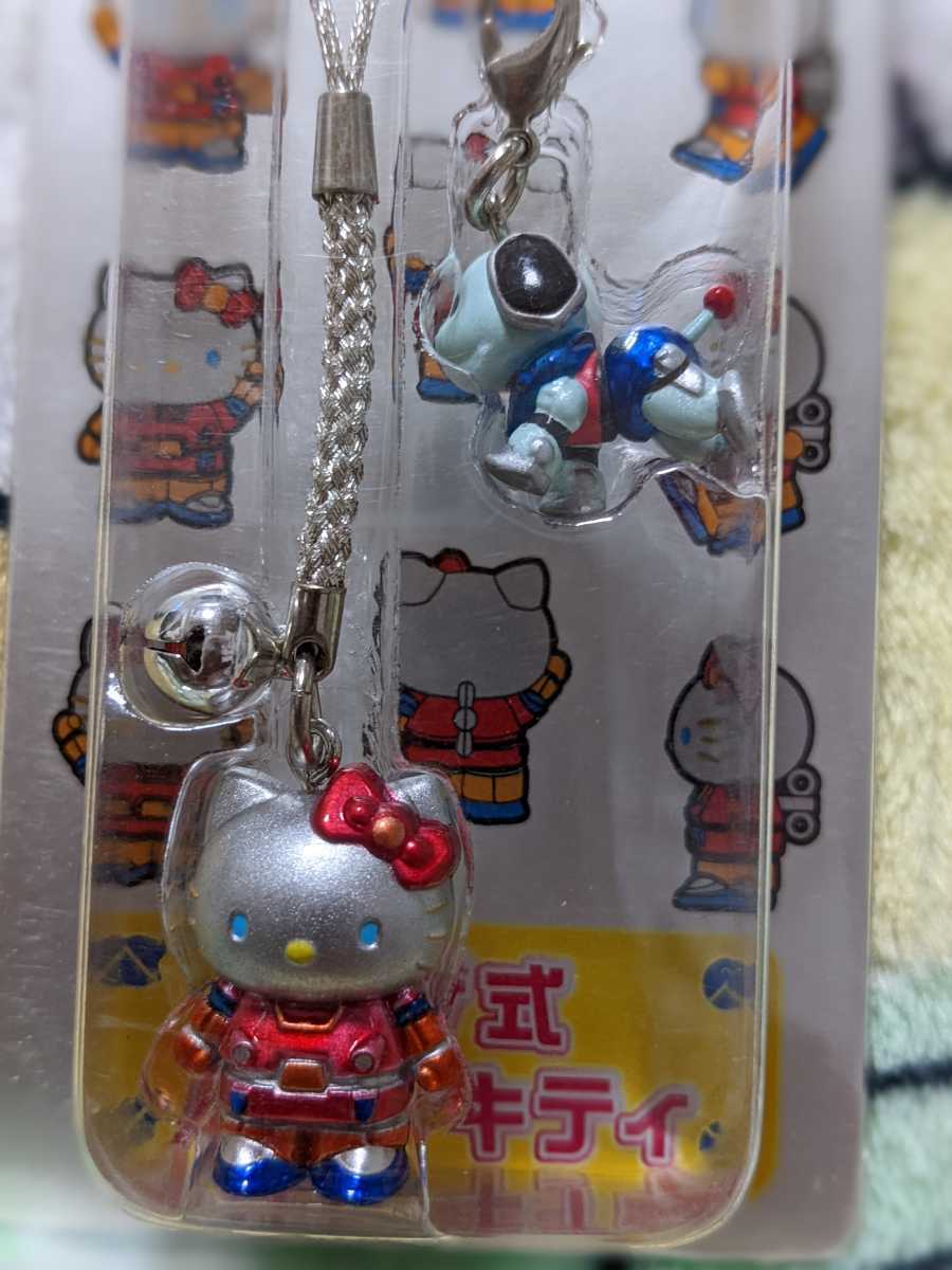 ③新品【ねじ式☆ロボット 犬】キティ根付け☆2003年☆サンリオ 