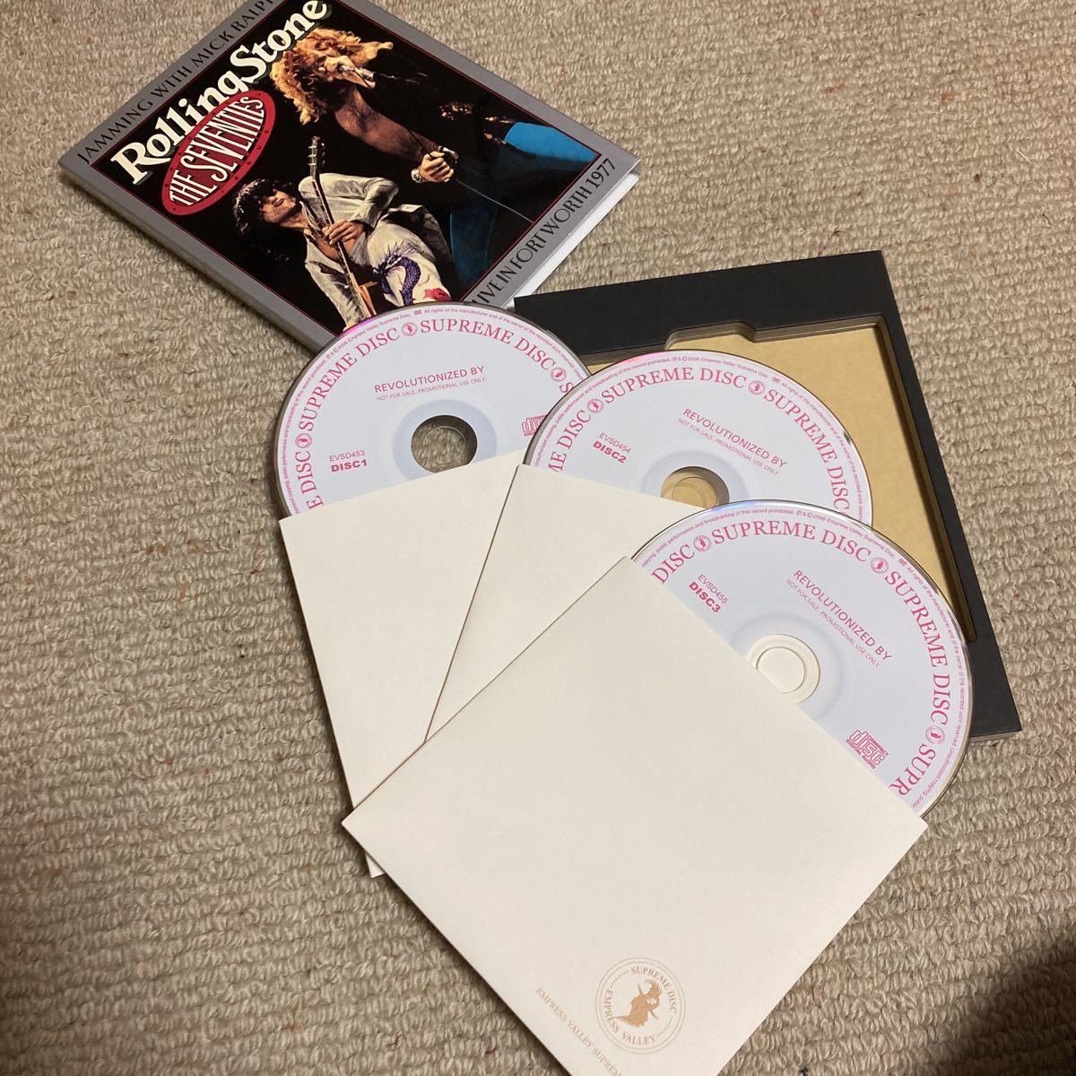 LED ZEPPELIN 「JAMMING WITH MICK RALPHS!!!」3CD 1977年5月22日FORT 