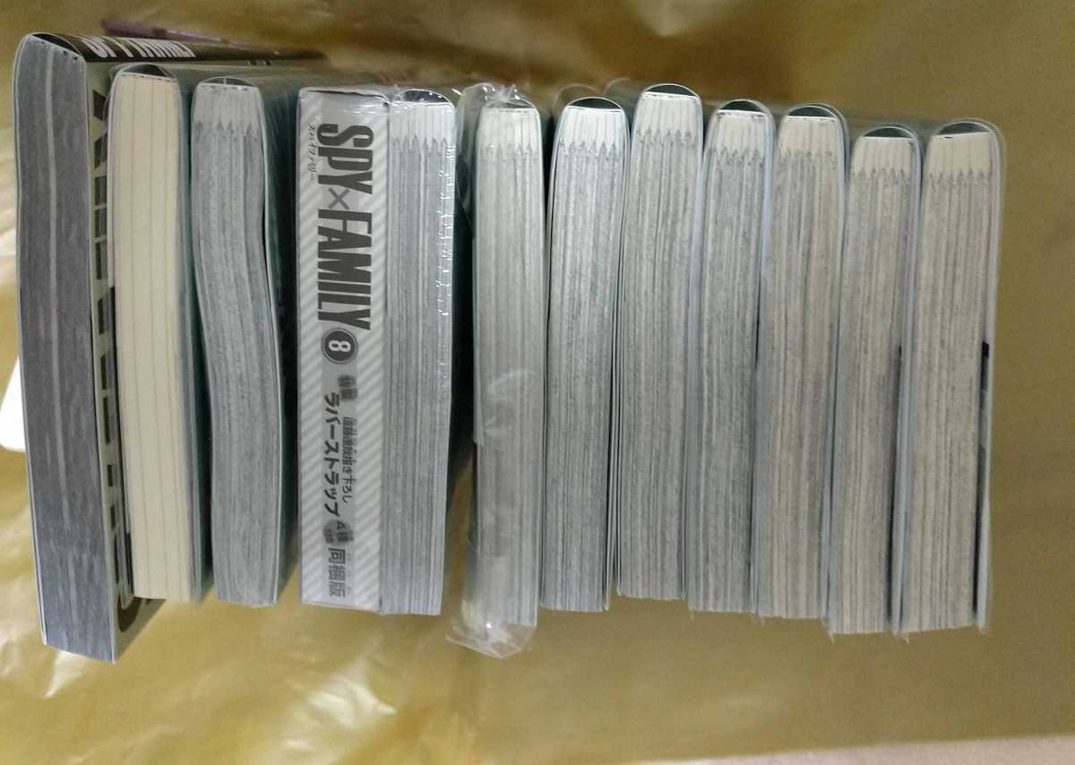 一部未読]コミック SPY×FAMILY 1〜9巻 小説 特装番組 特集本以外初版 