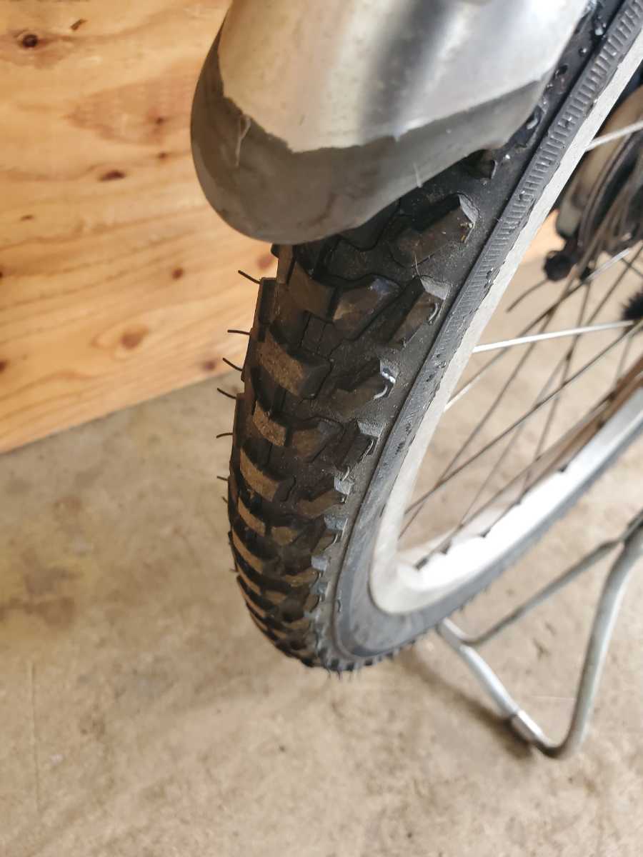 引き取り限定 BRIDGESTONE calmo タウンサイクル アルミフレーム 22 