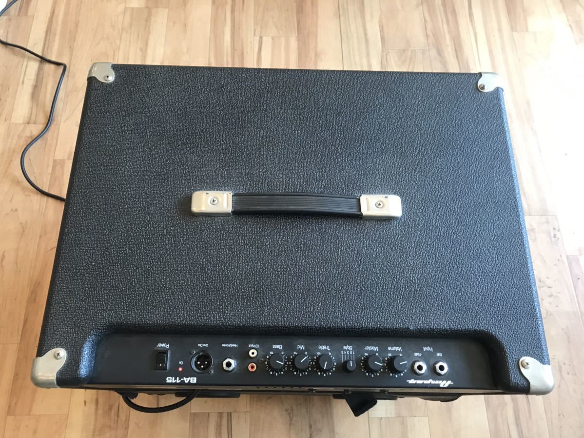 f◇ Ampeg BA-115/BA115J アンペグ ベースアンプ　オーディオ 音響機器 中古品 Ampeg アンペグ ベースアンプ Series RB-115 66W