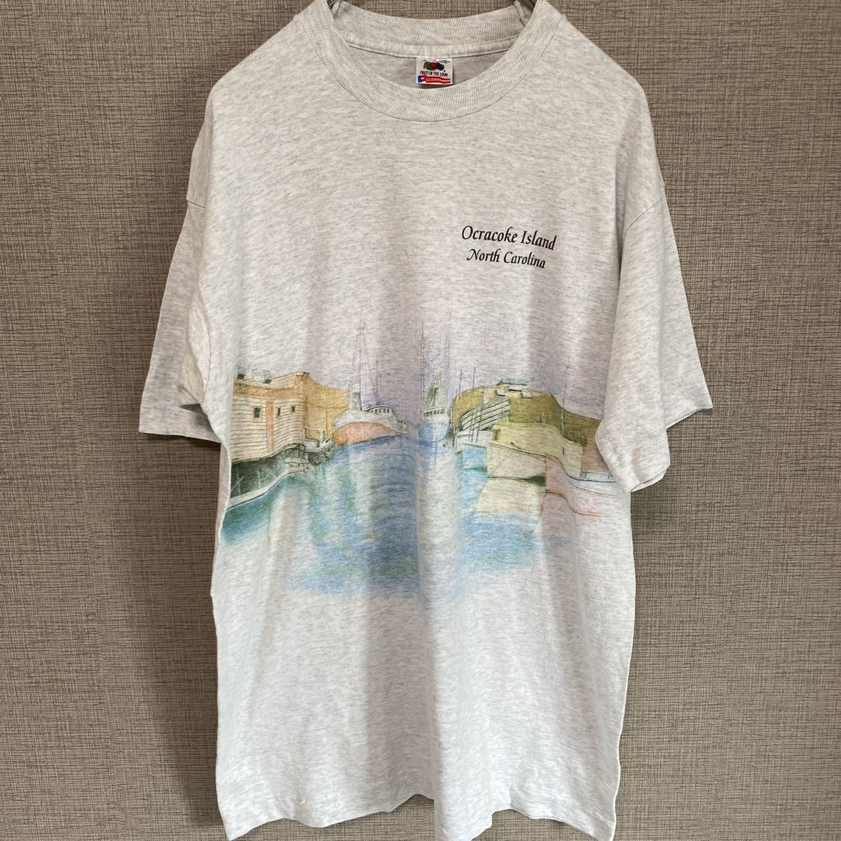 90s USA製 ビンテージ ヴィンテージ Tシャツ tee アート art 景色 