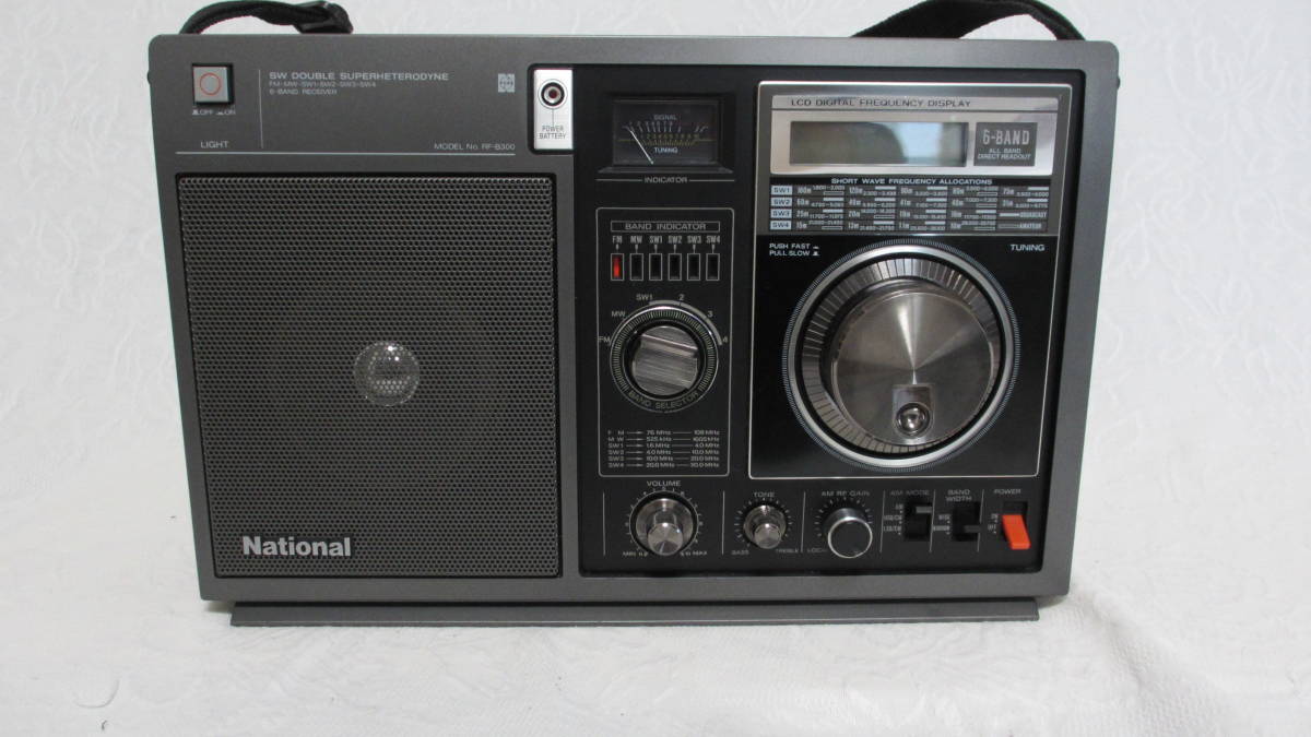 National Pnasonic BCLラジオ RF-B300 ジャンク扱い品 RF-B300