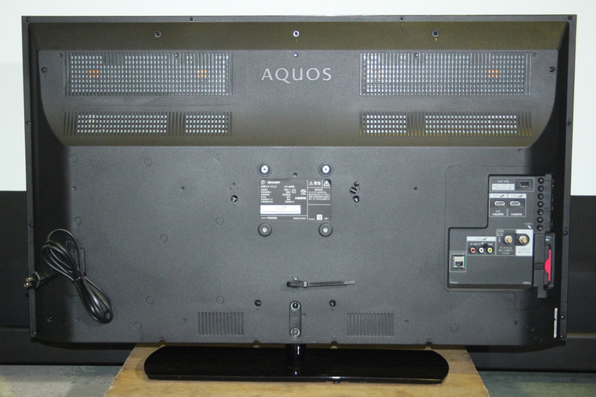 77158☆SHARP 40型LED液晶テレビ LC-40S5 (17) 【1円スタート！/AQUOS