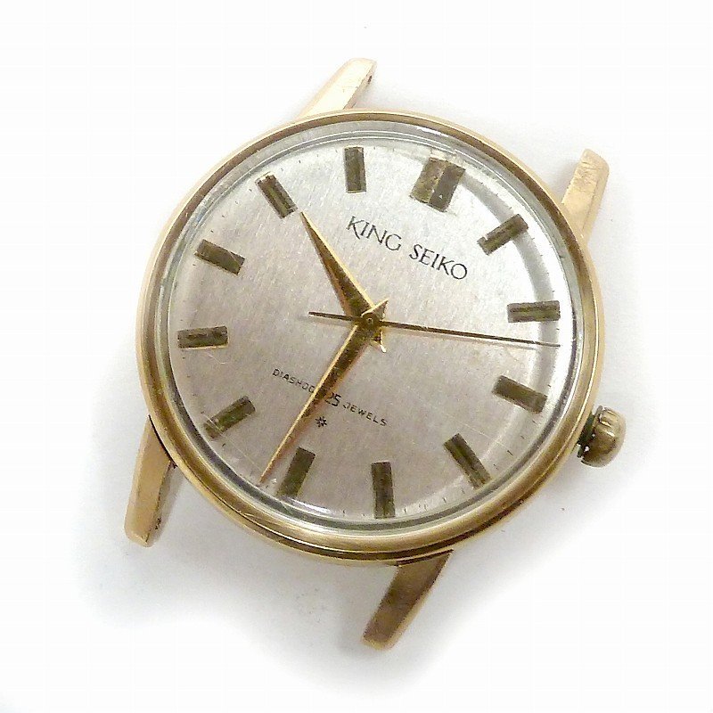WB02【KING SEIKO】キングセイコー DIASHOCK 25 JEWELS 手巻き 時計