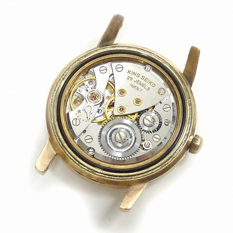 WB02【KING SEIKO】キングセイコー DIASHOCK 25 JEWELS 手巻き 時計