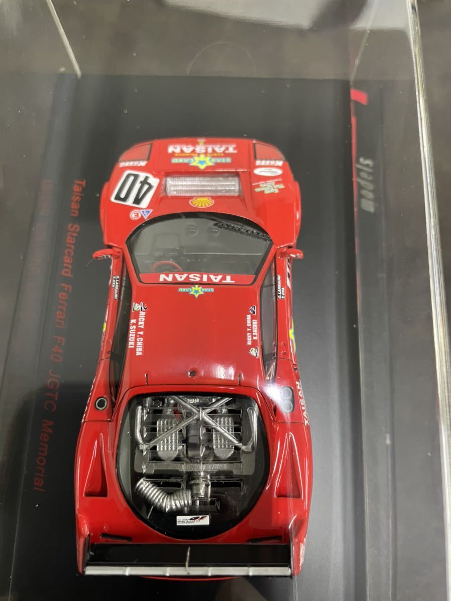 1/43 EBBRO エブロ Red Line Taisan Star Card Ferrari F40 JGTC